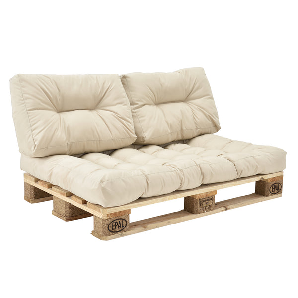 Cuscino per Mobili Pallet Bancali EPAL Divano Panca da Giardino [en.casa]
