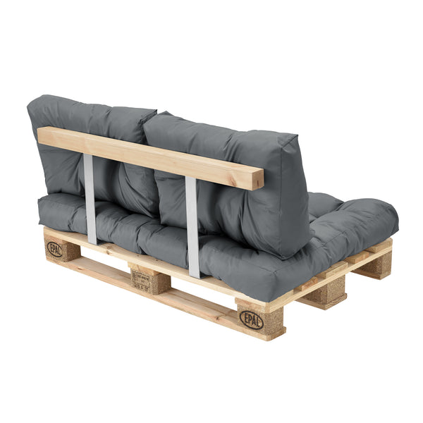 Cuscino per Mobili Pallet Bancali EPAL Divano Panca da Giardino [en.casa]