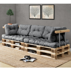 Cuscino per Mobili Pallet Bancali EPAL Divano Panca da Giardino [en.casa]