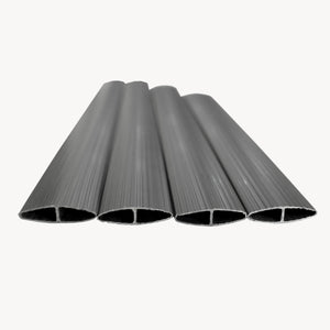 Tappeto Frangivista Cefalu in PVC Schermatura per Recinzione a Lamelle - Antracite casa.pro
