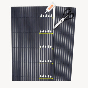 Tappeto Frangivista Cefalu in PVC Schermatura per Recinzione a Lamelle - Antracite casa.pro