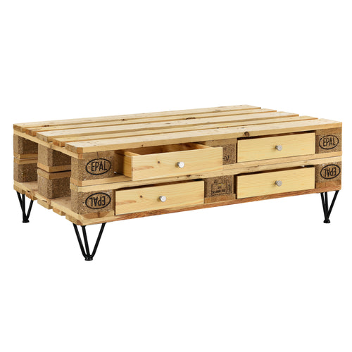 [en.casa] Cassetto per euro pallet perfettamente integrabile - in vari colori - 9,5cmx37,5cmx44,5 cm