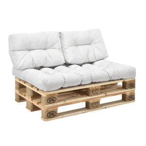 Cuscini per pallet da interno Mogán Cuscino per seduta Cuscino per schienale in vari colori [en.casa]