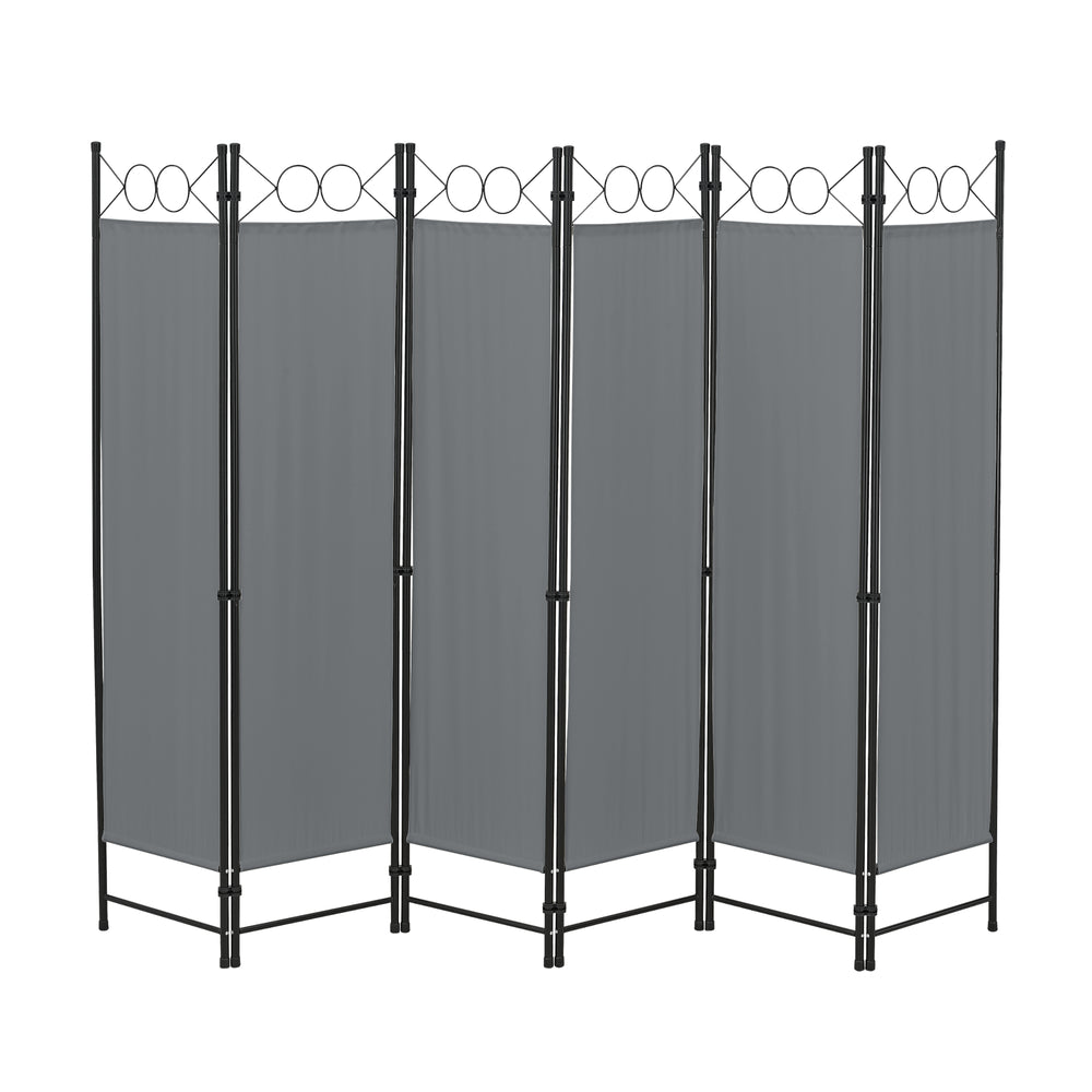 Divisorio Saragossa 6 pezzi 240x171 cm vari colori en.casa - premiumXL