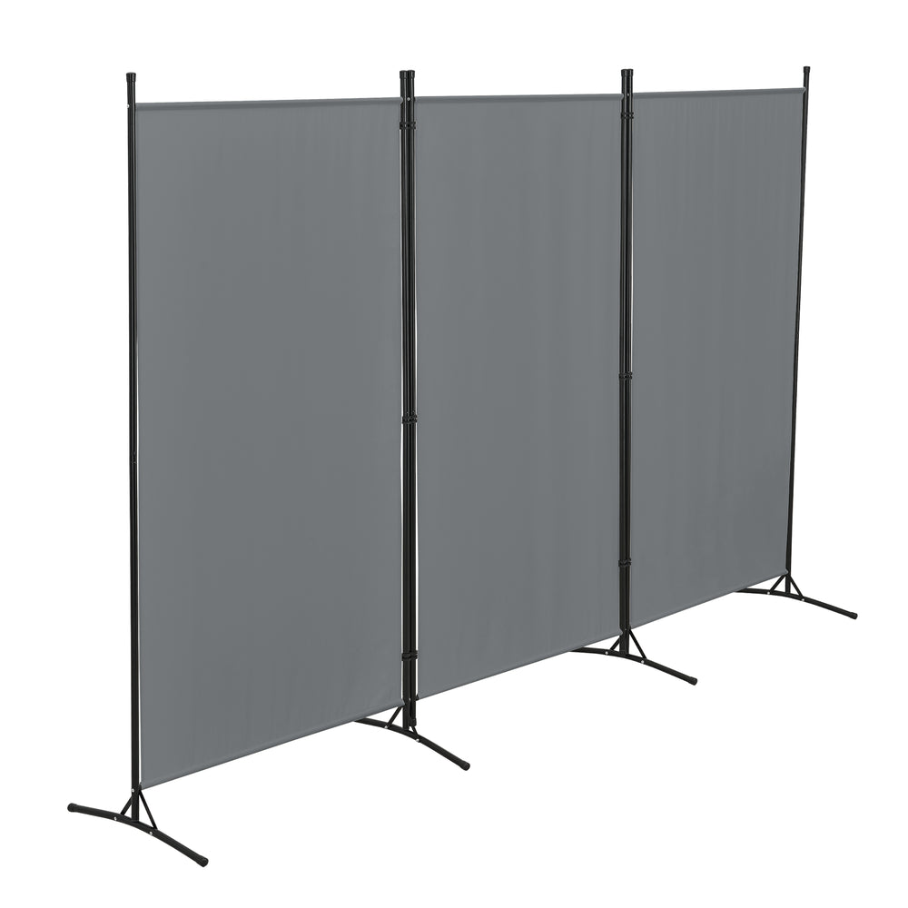 Divisorio Teruel 3 pezzi 260x176 cm vari colori en.casa - premiumXL
