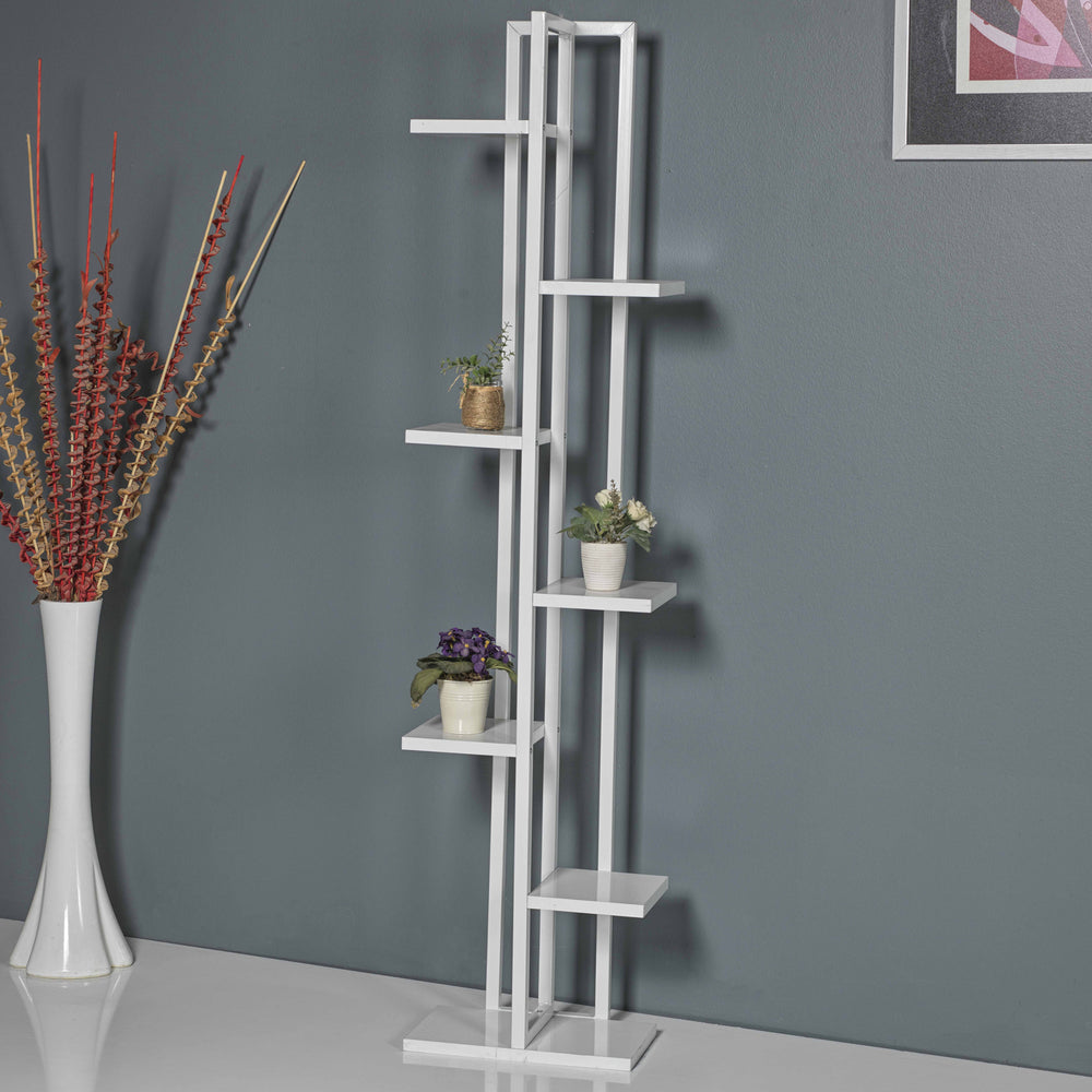 Scaffale per piante Somero 150x34x21cm vari colori [en.casa] - premiumXL