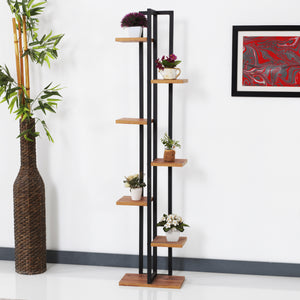 Scaffale per piante Somero 150x34x21cm vari colori [en.casa] - premiumXL