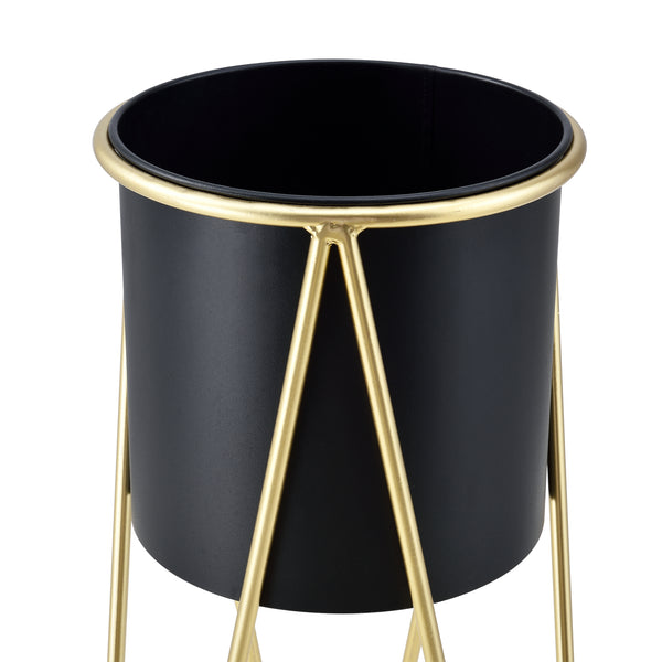 Porta fiori Hedera 2 pz. con vaso in diversi colori en.casa