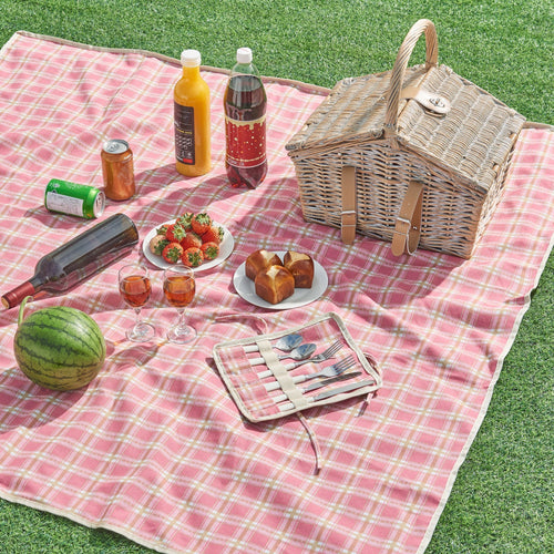 Cestino da picnic Bucchianico per 2 persone set completo [casa.pro] - premiumXL