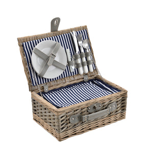 Cestino da picnic con posate - set per 2/4 persone in diversi colori casa.pro - premiumXL
