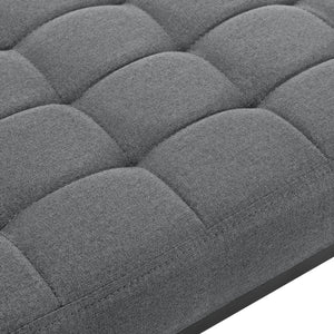 Panca imbottita Salta Metallo 120x40x38 cm in vari colori [pro.tec]