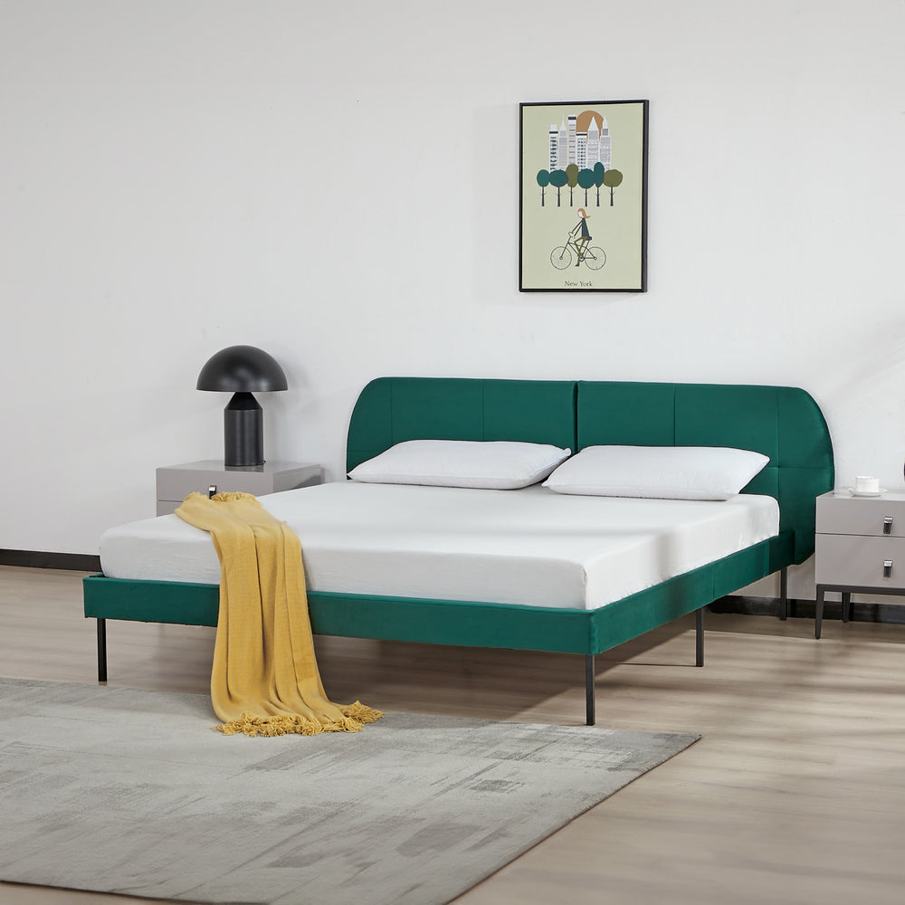 Letto imbottito Porvoo [en.casa]