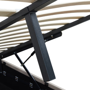 Letto imbottito Nola [en.casa]