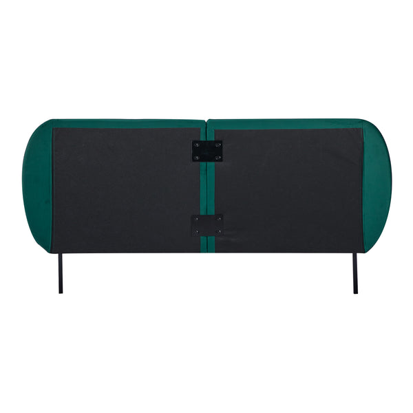 Letto imbottito Porvoo con materasso [en.casa]