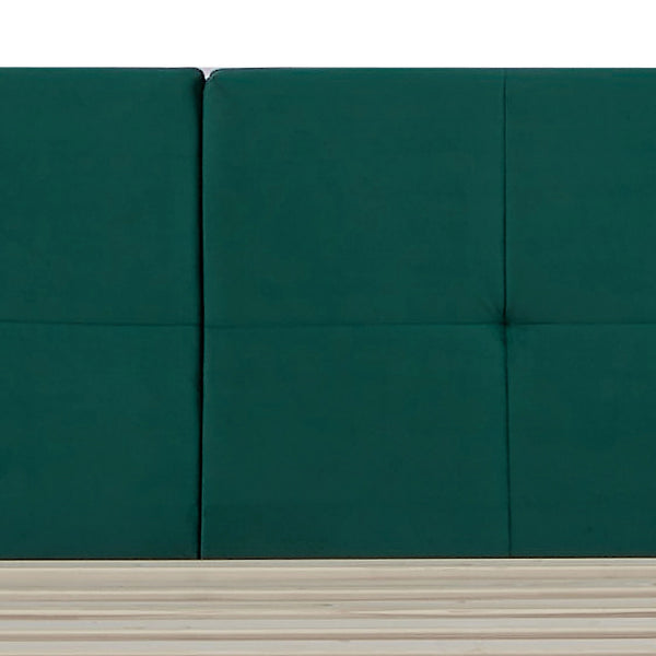 Letto imbottito Porvoo con materasso [en.casa]