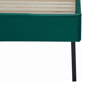 Letto imbottito Porvoo con materasso [en.casa]