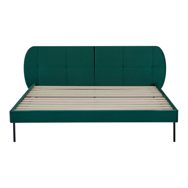 Letto Porvoo con Testiera e Materasso [en.casa]