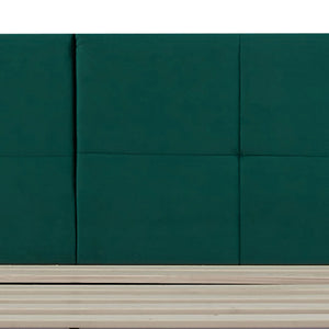 Letto Porvoo con Testiera e Materasso [en.casa]