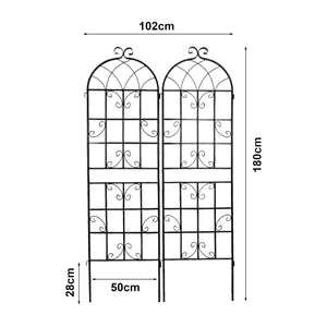 Griglia a ranghi Barrea set da 2 [casa.pro]