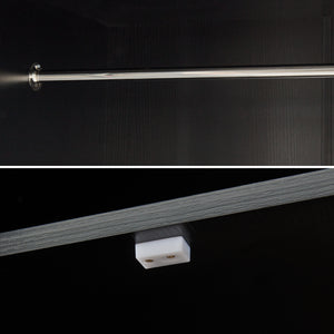 Armadio da Guardaroba Larundi con 4 Ante e 2 Cassetti 216 x 80 x 52 cm [en.casa]