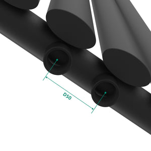Radiatore di design Nore curvo a strato singolo