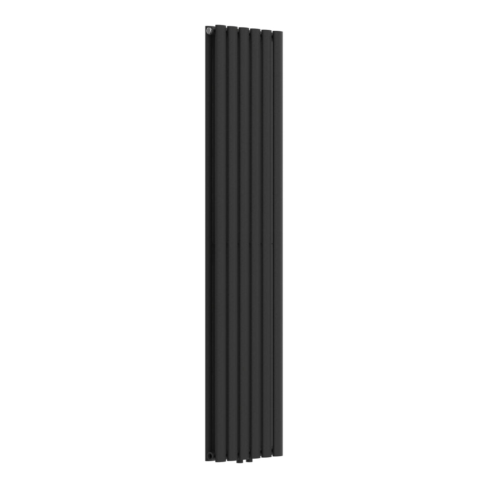 Termosifone Nore ad Acqua Calda Pannello Doppio con Elementi Tubolari 160 x 36 cm Nero [neu.haus] 