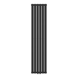 Termosifone Nore ad Acqua Calda Pannello Doppio con Elementi Tubolari 160 x 36 cm Nero [neu.haus] 