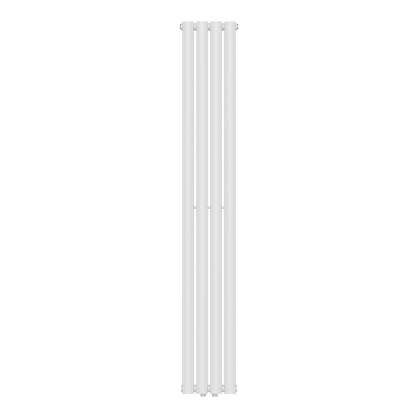 Termosifone Nore ad Acqua Calda Pannello Singolo con Elementi Tubolari 160 x 24 cm - Bianco [neu.haus] 