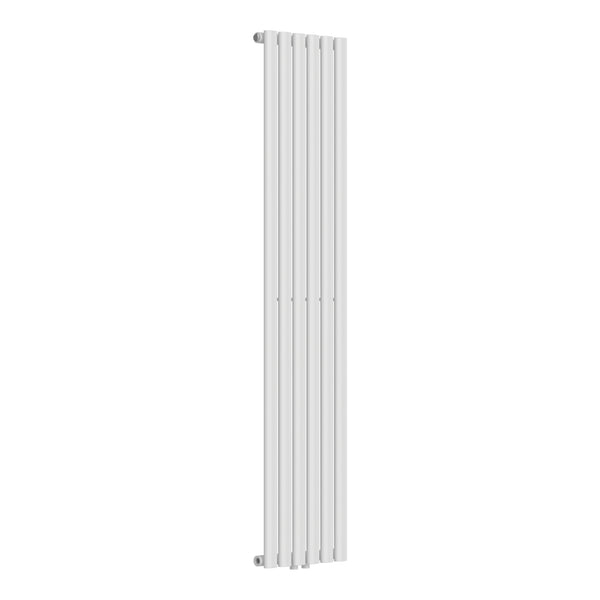 Termosifone Nore ad Acqua Calda Pannello Singolo con Elementi Tubolari 160 x 36 cm - Bianco [neu.haus] 