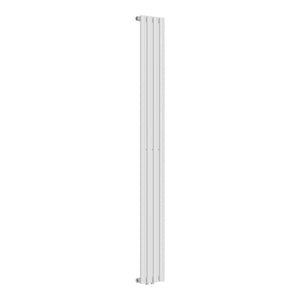 Termosifone Nore ad Acqua Calda Pannello Singolo con Elementi Tubolari 180 x 24 cm - Bianco [neu.haus] 