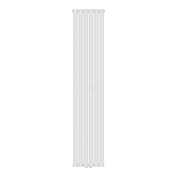 Design termosifone a tubi Nore Bianco 180x36cm Monostrato 707W [neu.haus]
