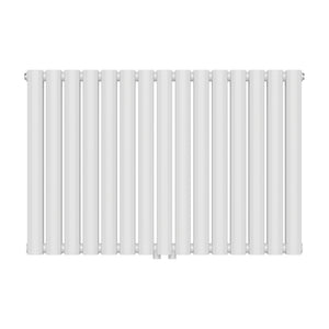 Termosifone Nore ad Acqua Calda Pannello Doppio con Elementi Tubolari 60 x 90 cm Bianco [neu.haus] 