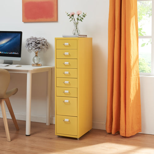 Cassettiera Kökar con 8 cassetti 109x28x41 cm [en.casa] - premiumXL