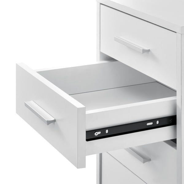 Cassettiera a Ruote Comodino con 5 Cassetti 63 x 33 x 38 cm [en.casa]