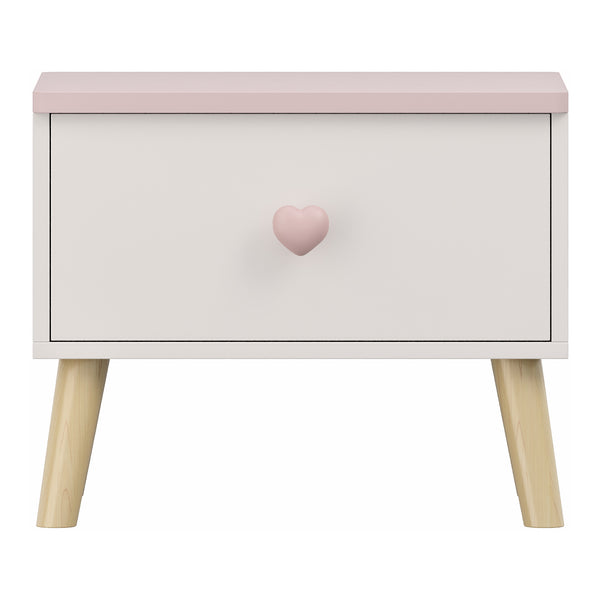 Comodino per Bambini Sandnes con Cassetto [en.casa]