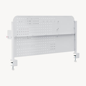 Organizzatore Sauda Pannello Forato da Scrivania con Morsetti 114x68 cm  [en.casa]