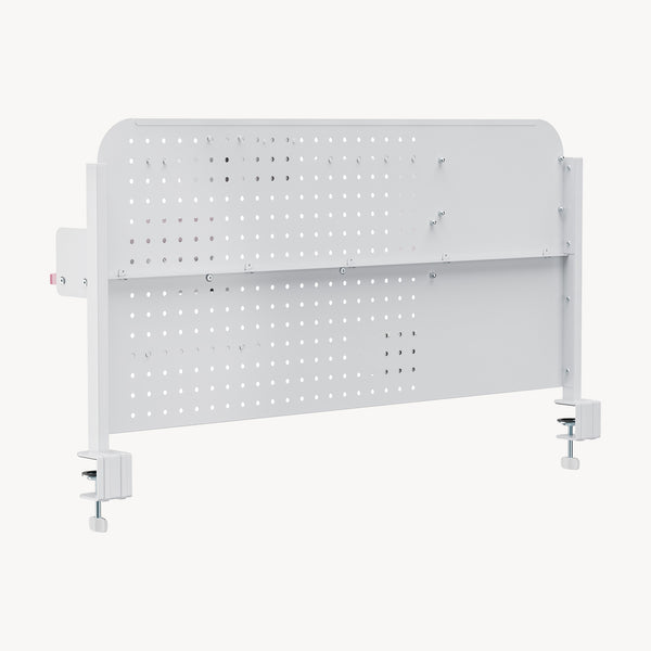 Organizzatore Sauda Pannello Forato da Scrivania con Morsetti 114x68 cm  [en.casa]