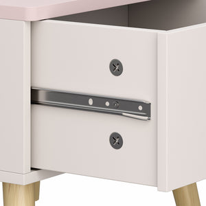 Comodino per Bambini Sandnes con Cassetto [en.casa]