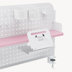 Organizzatore Sauda Pannello Forato da Scrivania con Morsetti 114x68 cm  [en.casa]