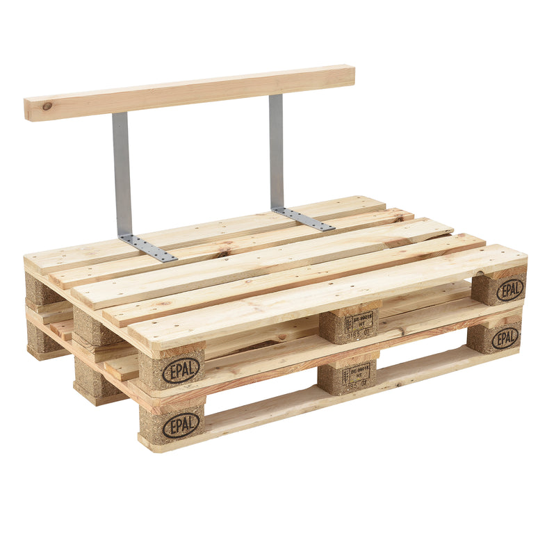 Schizzo in scala Cuscino per Mobili Pallet Bancali EPAL Divano Panca da Giardino [en.casa]
