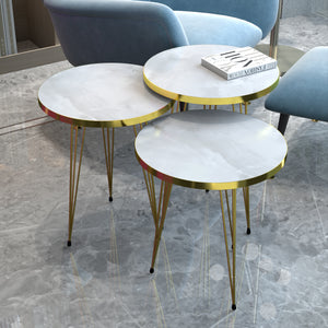 Tavolini Skibby set da 3 in diversi colori [en.casa] - premiumXL