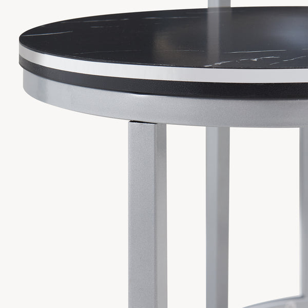 Tavolino Bornholm set da 3 in diversi colori [en.casa]