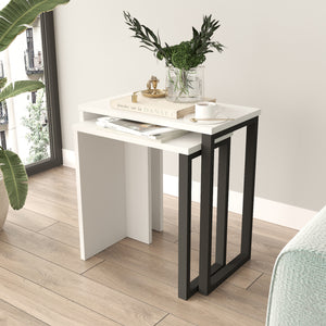 Tavolino Vesanto set da 2 [en.casa]