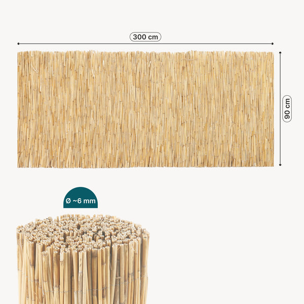 Recinzione Frangivista Abbateggio in Canna Naturale casa.pro 