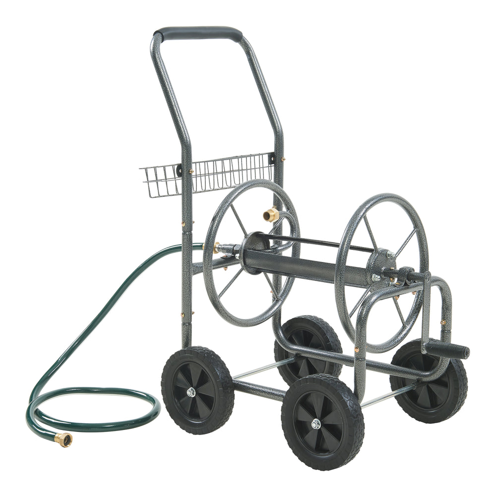 Carrello Avvolgitubo Gelibolu in Acciaio 84 x 48 x 93 cm pro.tec