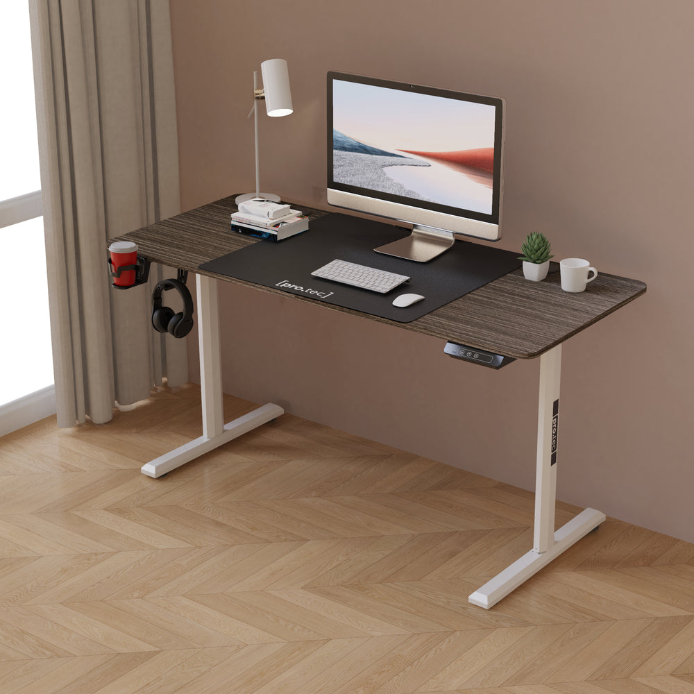 Tavolo regolabile in altezza Hayward 140x60 cm in diversi colori [pro.tec] - premiumXL