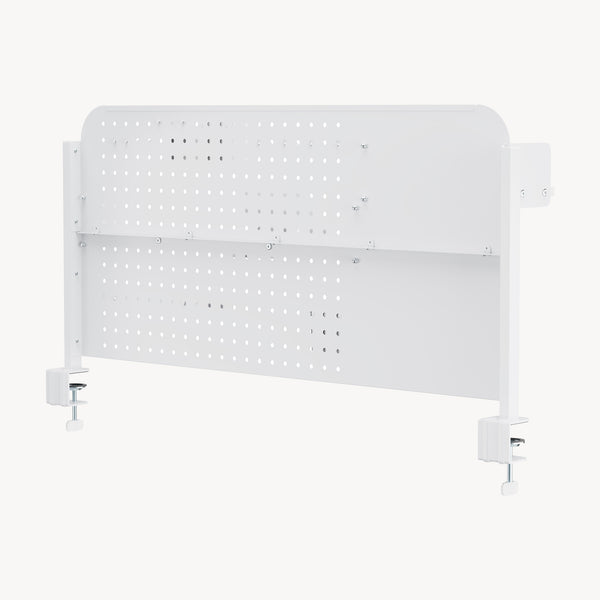 Organizzatore Sauda Pannello Forato da Scrivania con Morsetti 114x68 cm  [en.casa]