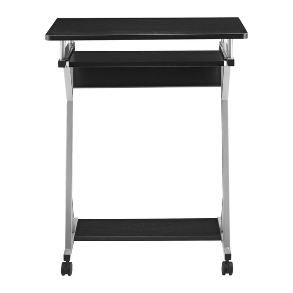 [en.casa] Scrivania per Computer 60 x 40 x 75 cm Tavolo PC con Ruote Piano Ruotabile