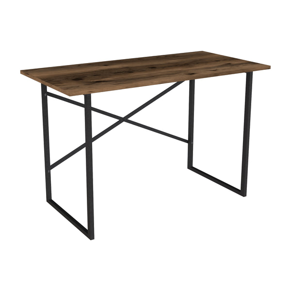 Scrivania Tavolo da Ufficio Studio Postazione di Lavoro Scrivania Semplice con Telaio in Metallo e Piano 120 x 60  cm - Vari Colori [en.casa] 