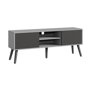 Mobile Porta TV Eskilstuna a 2 Ante e Ripiani 120 x 30 x 47 cm [en.casa]